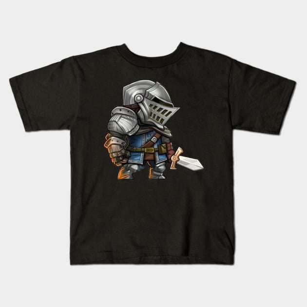 dark souls Kids T-Shirt by mprokolo corgi